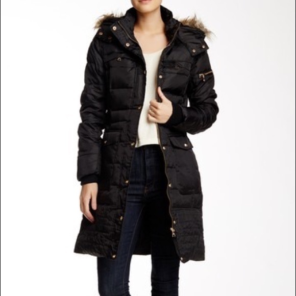 New Sam Edelman Nicole Faux Fur Hooded 